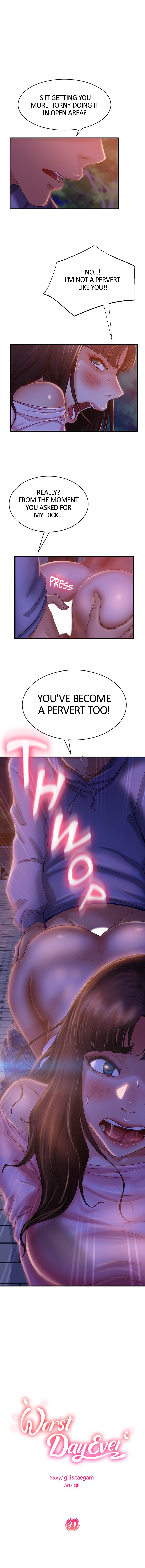 Panel Image 1 for chapter 31 of manhwa Worst Day Ever on read.oppai.stream