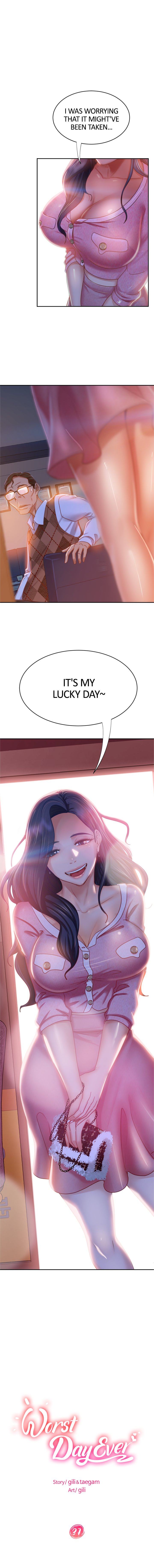 Panel Image 1 for chapter 37 of manhwa Worst Day Ever on read.oppai.stream