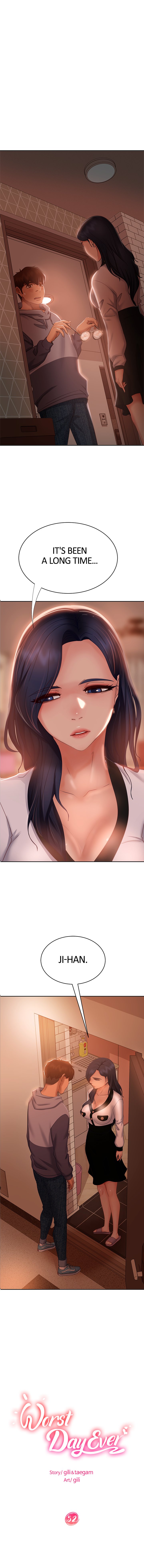 Panel Image 1 for chapter 52 of manhwa Worst Day Ever on read.oppai.stream