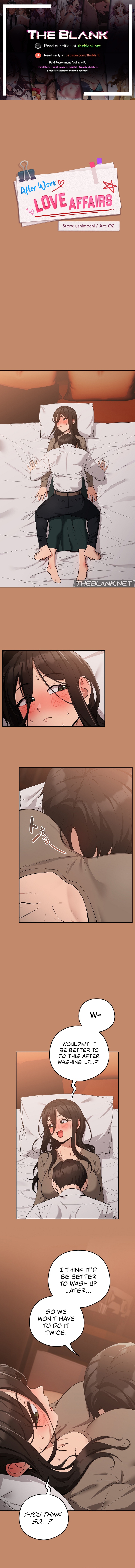 Panel Image 1 for chapter 14 of manhwa After Work Love Affairs on read.oppai.stream