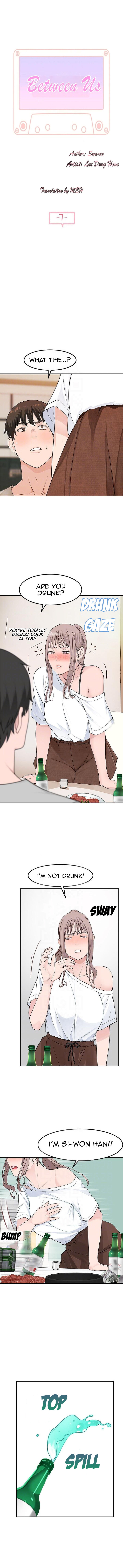 Panel Image 1 for chapter 7 of manhwa Between Us on read.oppai.stream