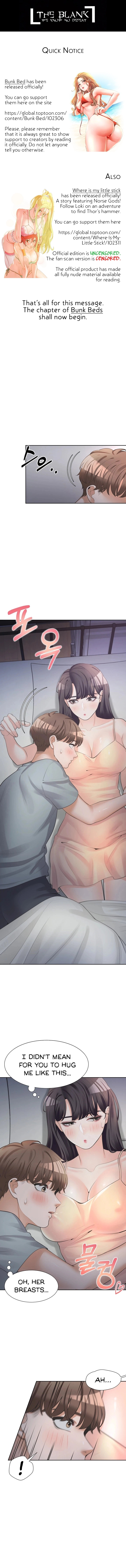 Panel Image 1 for chapter 11 of manhwa Bunk Beds on read.oppai.stream