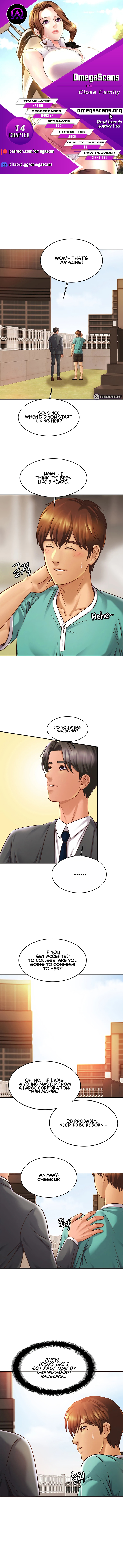 Panel Image 1 for chapter 14 of manhwa Close Family on read.oppai.stream