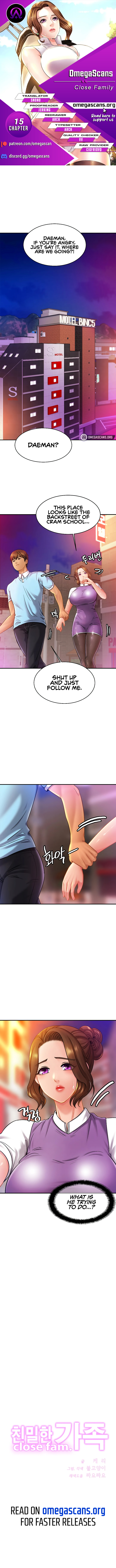 Panel Image 1 for chapter 15 of manhwa Close Family on read.oppai.stream