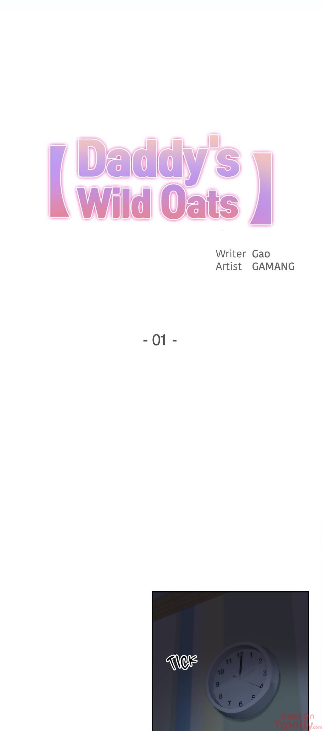 Panel Image 1 for chapter 1 of manhwa Daddy’s Wild Oats on read.oppai.stream