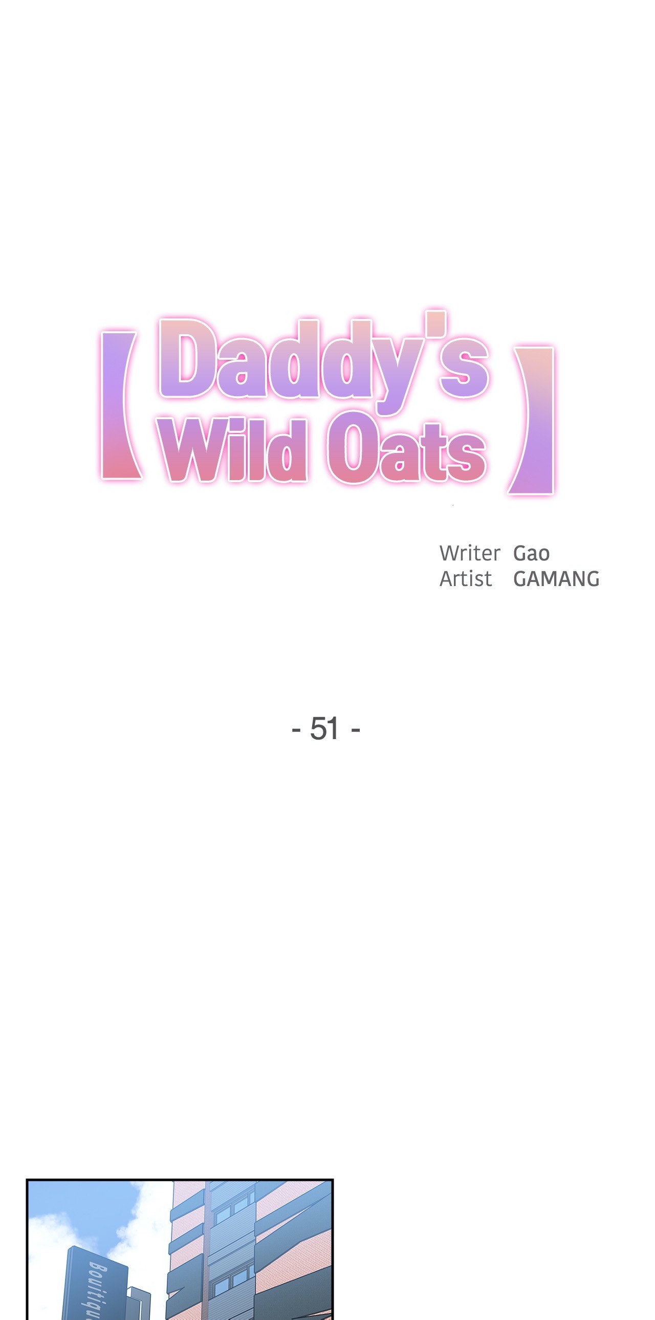 Panel Image 1 for chapter 51 of manhwa Daddy’s Wild Oats on read.oppai.stream