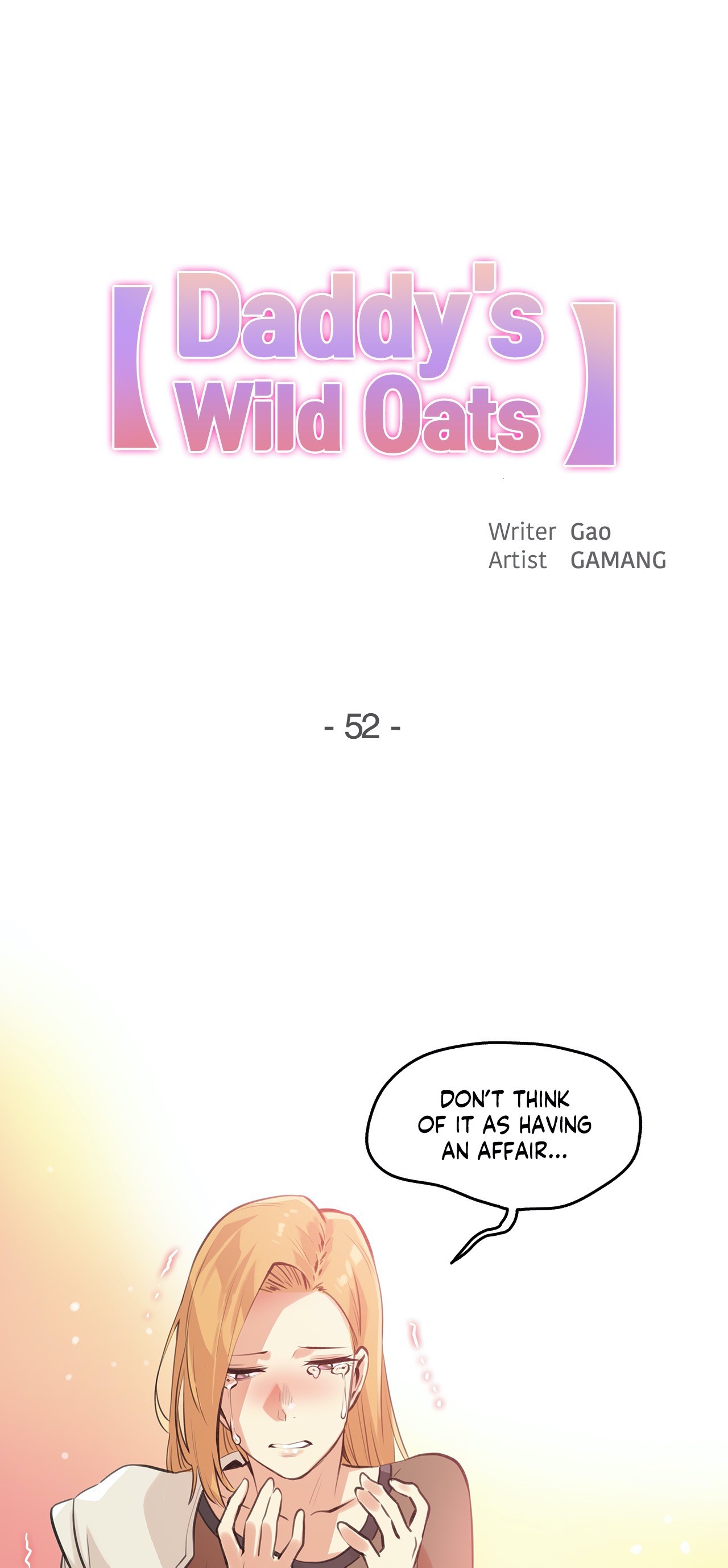 Panel Image 1 for chapter 52 of manhwa Daddy’s Wild Oats on read.oppai.stream