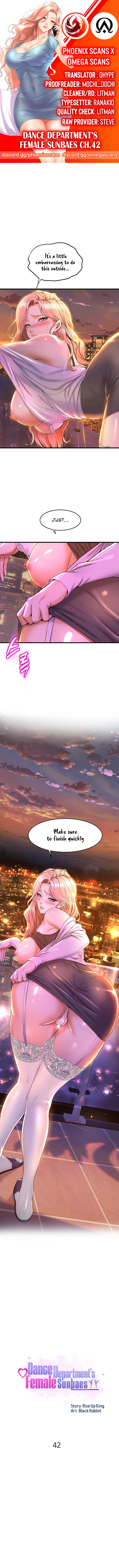 Panel Image 1 for chapter 42 of manhwa Dance Department