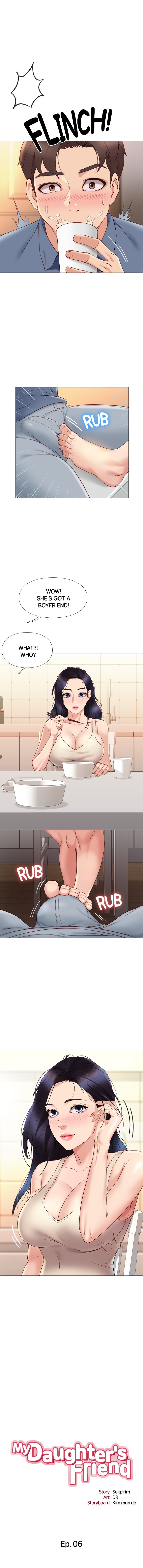 Panel Image 1 for chapter 6 of manhwa My Daughter’s Friend on read.oppai.stream