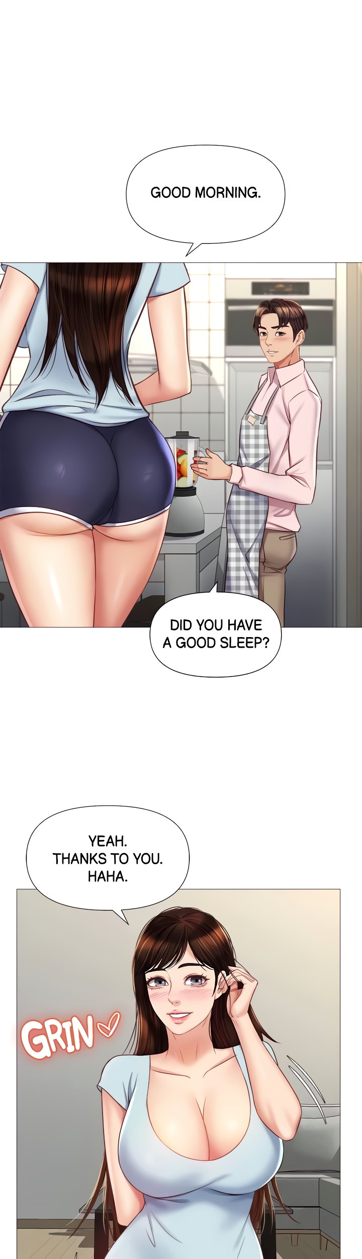 Panel Image 1 for chapter 65 of manhwa My Daughter’s Friend on read.oppai.stream