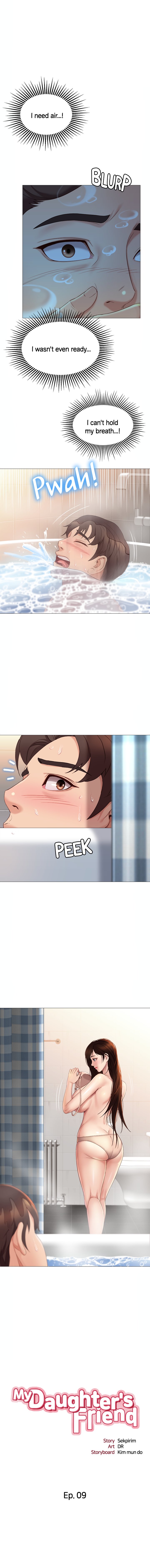 Panel Image 1 for chapter 9 of manhwa My Daughter’s Friend on read.oppai.stream