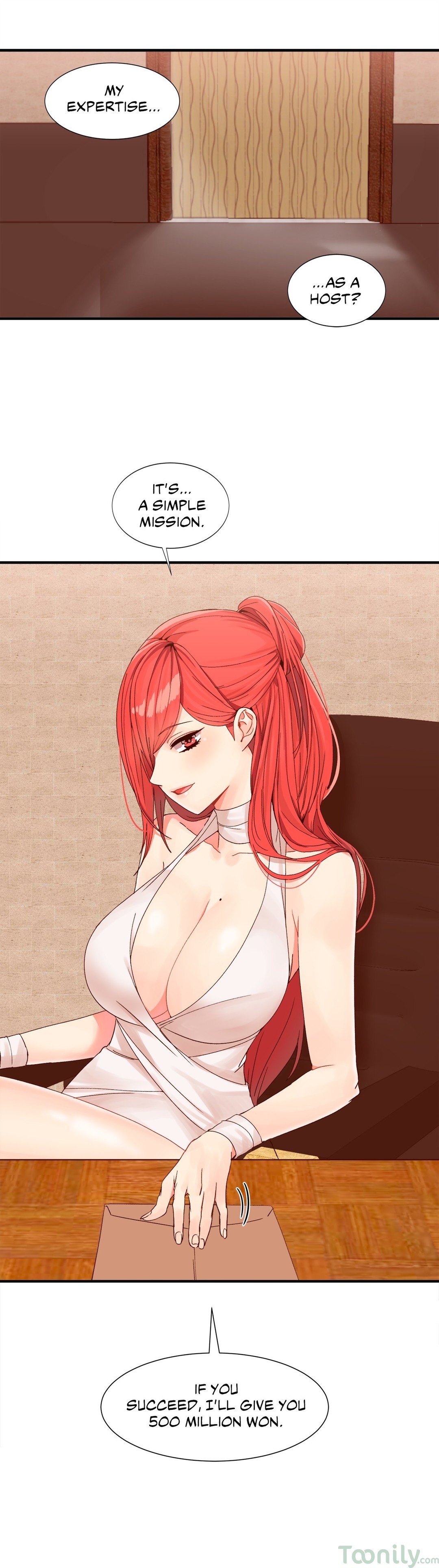 Panel Image 1 for chapter 3 of manhwa Deceptions on read.oppai.stream