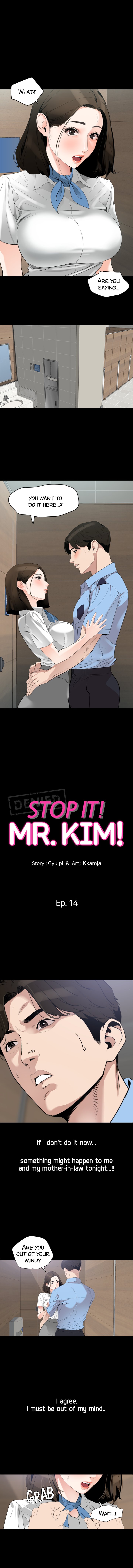 Panel Image 1 for chapter 14 of manhwa Stop it! Mr. KIM! on read.oppai.stream