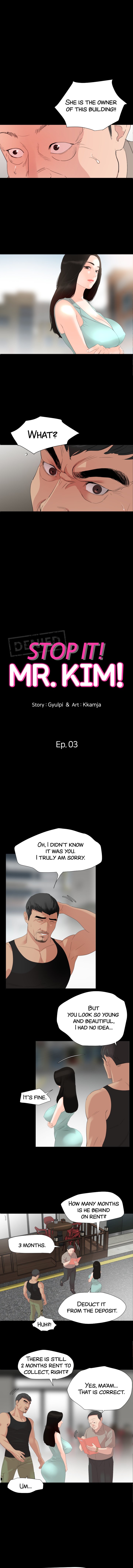 Panel Image 1 for chapter 3 of manhwa Stop it! Mr. KIM! on read.oppai.stream