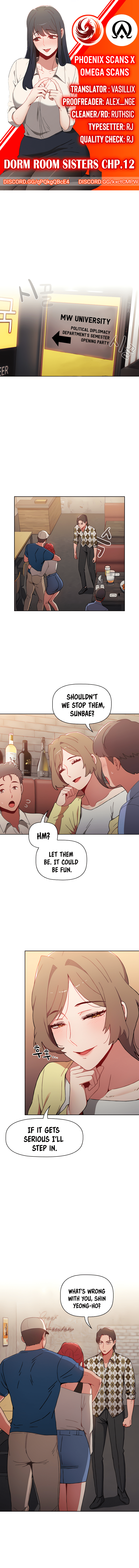 Panel Image 1 for chapter 12 of manhwa Dorm Room Sisters on read.oppai.stream