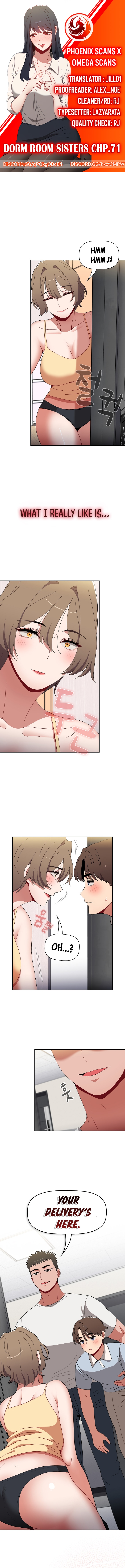 Panel Image 1 for chapter 71 of manhwa Dorm Room Sisters on read.oppai.stream