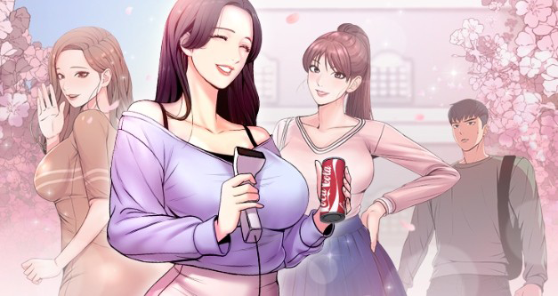 Eunhye's Supermarket banner image on Oppai.Stream, read latest manhwa for FREE!