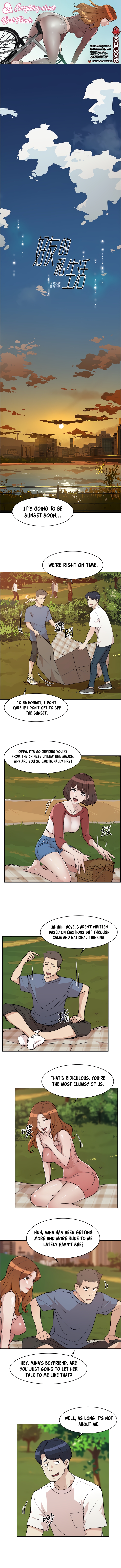 Panel Image 1 for chapter 3 of manhwa All About My Best Friend on read.oppai.stream