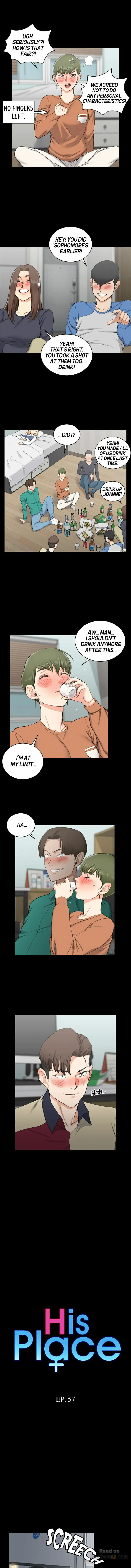 Panel Image 1 for chapter 57 of manhwa His Place on read.oppai.stream