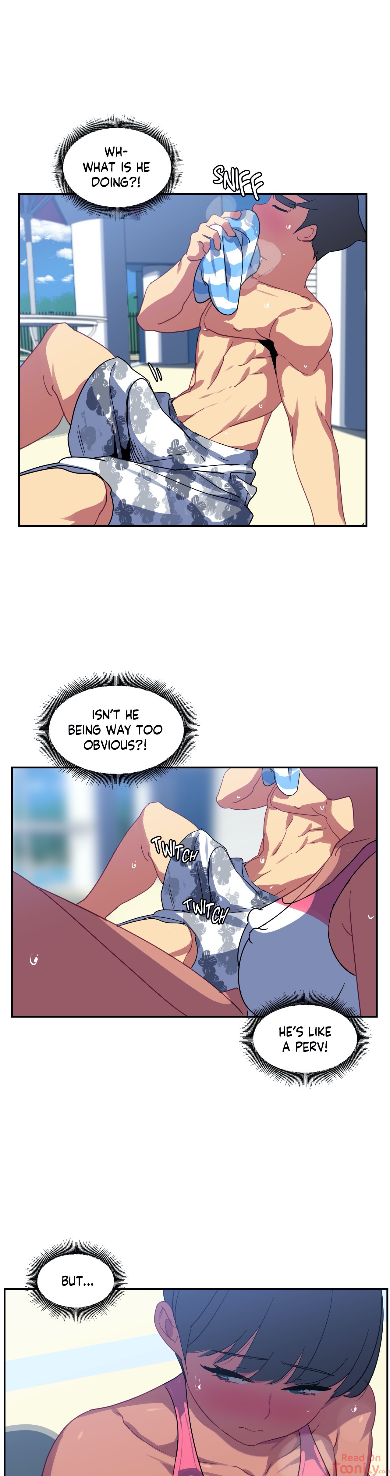 Panel Image 1 for chapter 16 of manhwa In At the Deep End on read.oppai.stream