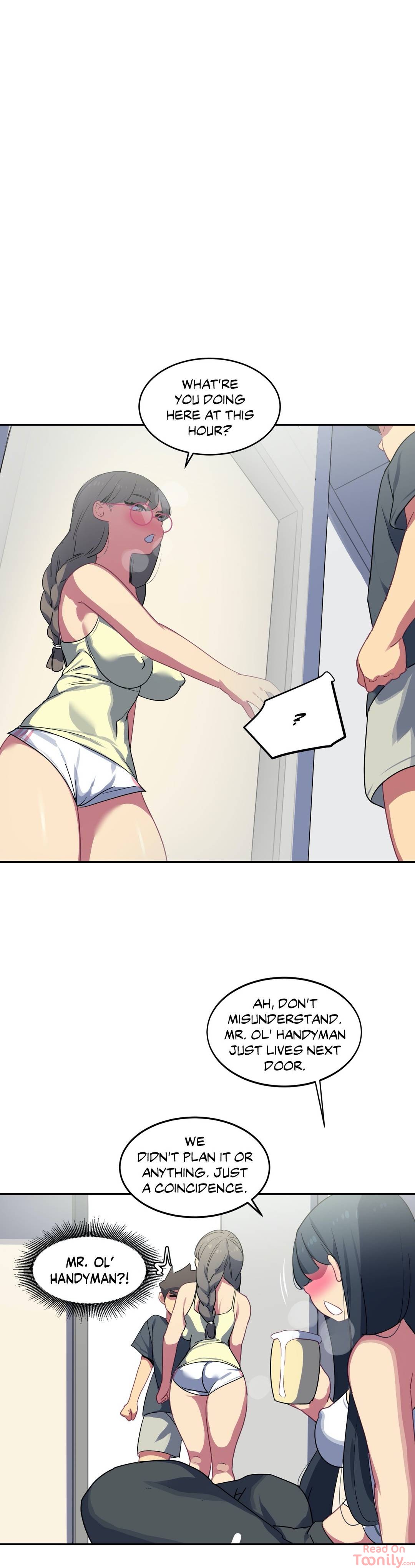 Panel Image 1 for chapter 19 of manhwa In At the Deep End on read.oppai.stream