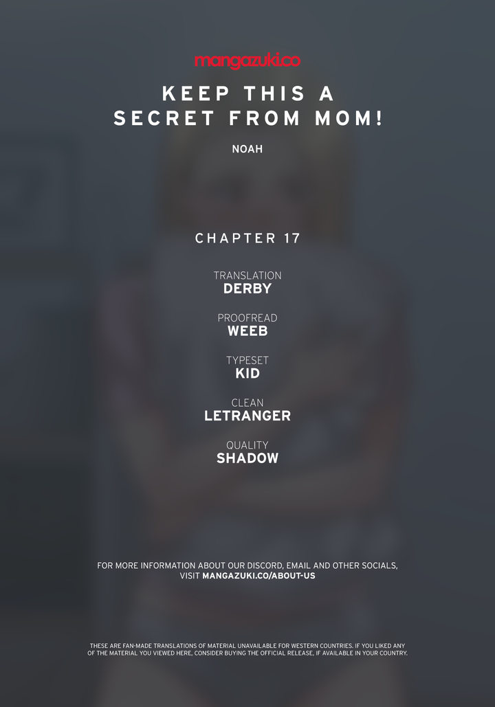 Panel Image 1 for chapter 17 of manhwa Keep It a Secret From Your Mother! on read.oppai.stream