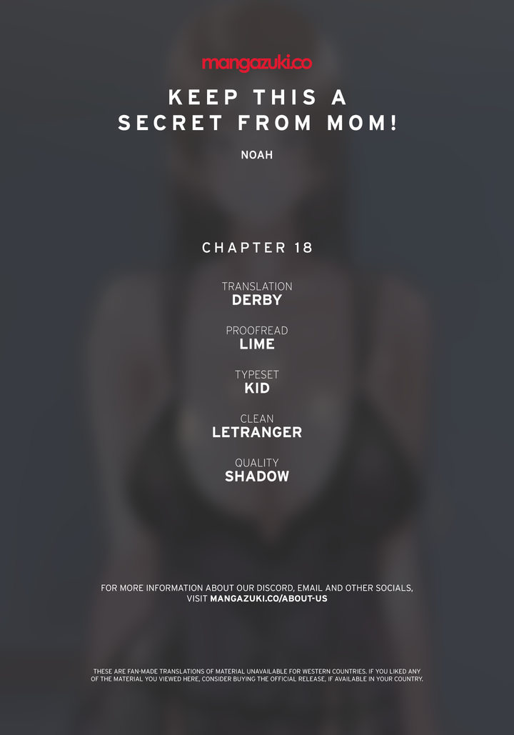 Panel Image 1 for chapter 18 of manhwa Keep It a Secret From Your Mother! on read.oppai.stream