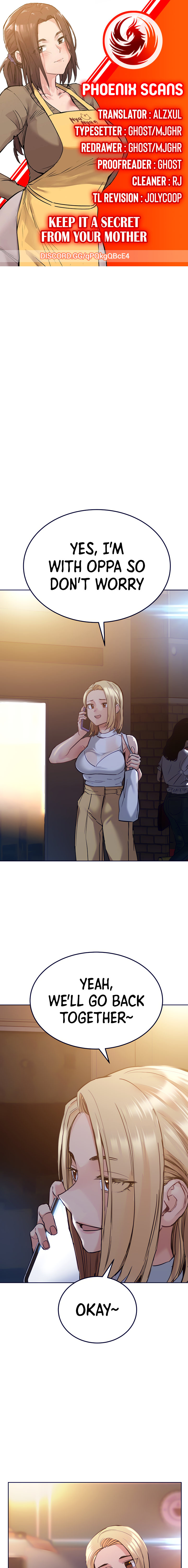 Panel Image 1 for chapter 19 of manhwa Keep It a Secret From Your Mother! on read.oppai.stream