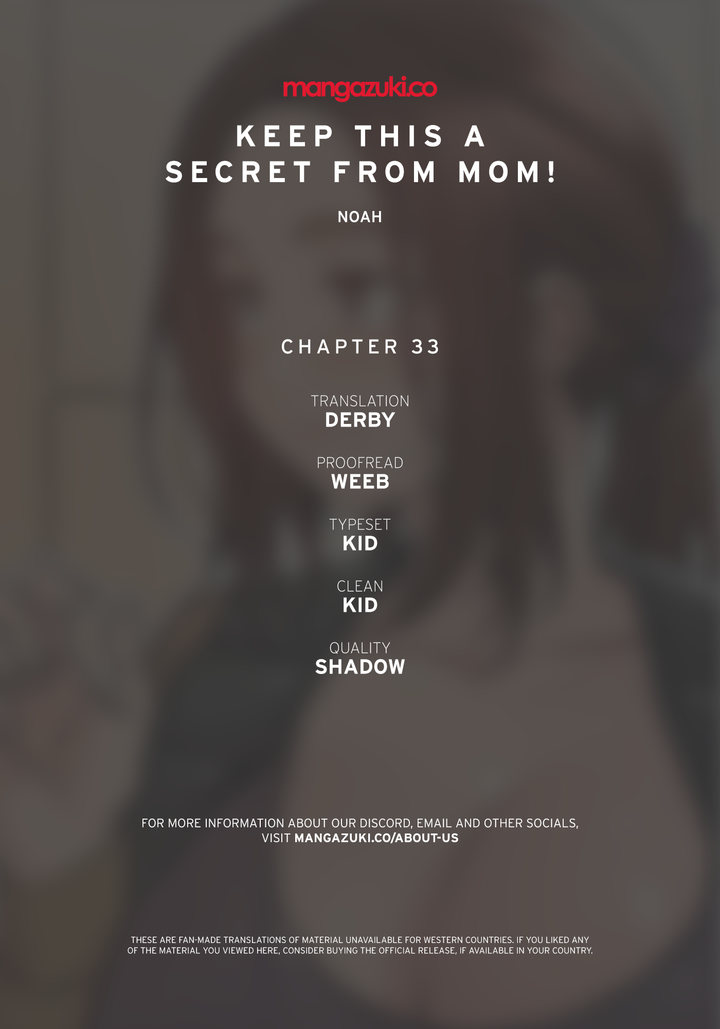 Panel Image 1 for chapter 33 of manhwa Keep It a Secret From Your Mother! on read.oppai.stream