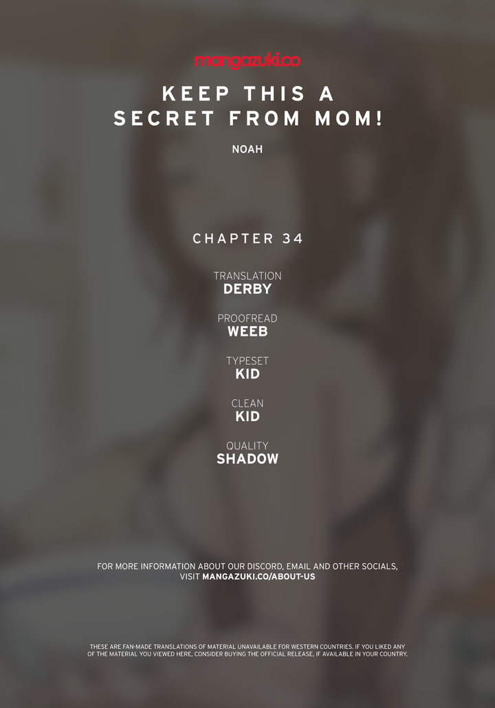 Panel Image 1 for chapter 34 of manhwa Keep It a Secret From Your Mother! on read.oppai.stream