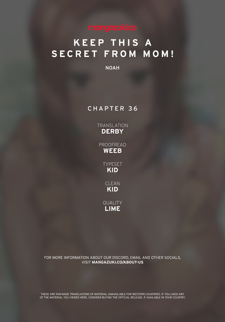 Panel Image 1 for chapter 36 of manhwa Keep It a Secret From Your Mother! on read.oppai.stream