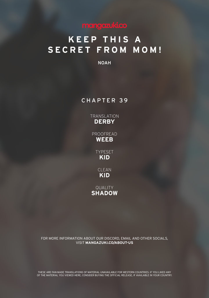 Panel Image 1 for chapter 39 of manhwa Keep It a Secret From Your Mother! on read.oppai.stream