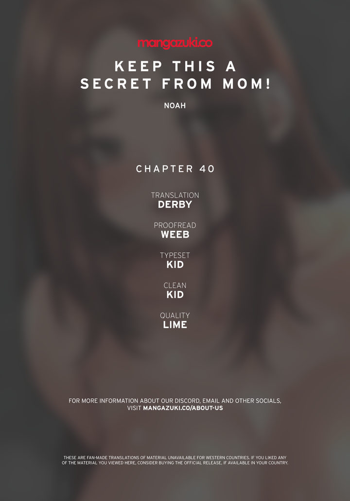 Panel Image 1 for chapter 40 of manhwa Keep It a Secret From Your Mother! on read.oppai.stream