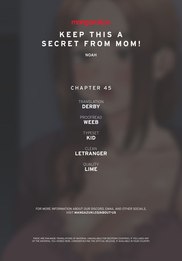 Panel Image 1 for chapter 45 of manhwa Keep It a Secret From Your Mother! on read.oppai.stream