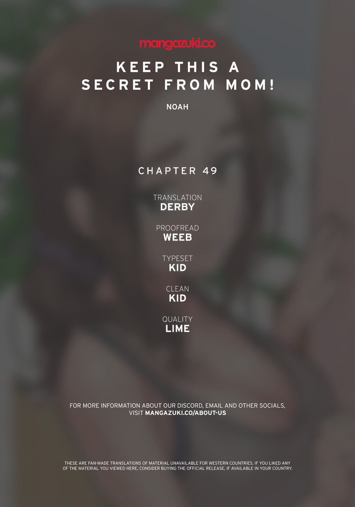 Panel Image 1 for chapter 49 of manhwa Keep It a Secret From Your Mother! on read.oppai.stream