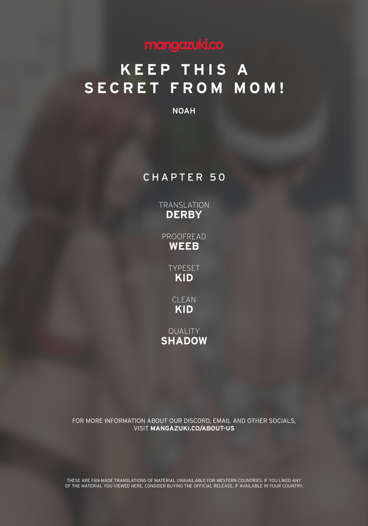 Panel Image 1 for chapter 50 of manhwa Keep It a Secret From Your Mother! on read.oppai.stream