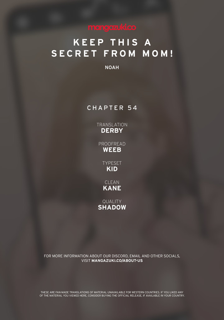 Panel Image 1 for chapter 54 of manhwa Keep It a Secret From Your Mother! on read.oppai.stream