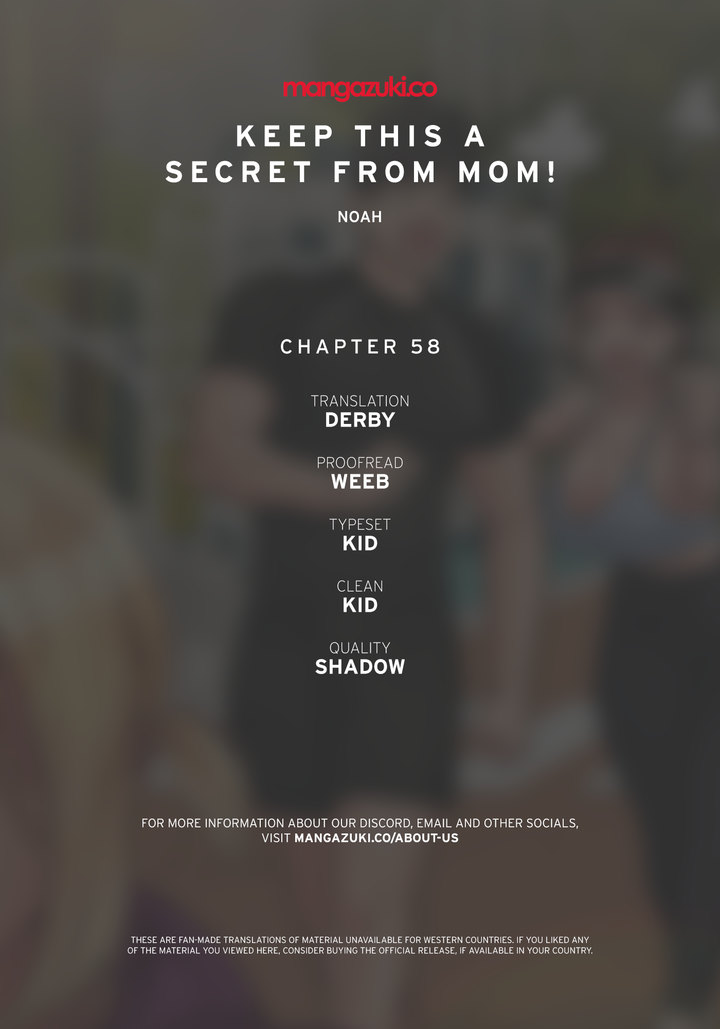 Panel Image 1 for chapter 58 of manhwa Keep It a Secret From Your Mother! on read.oppai.stream