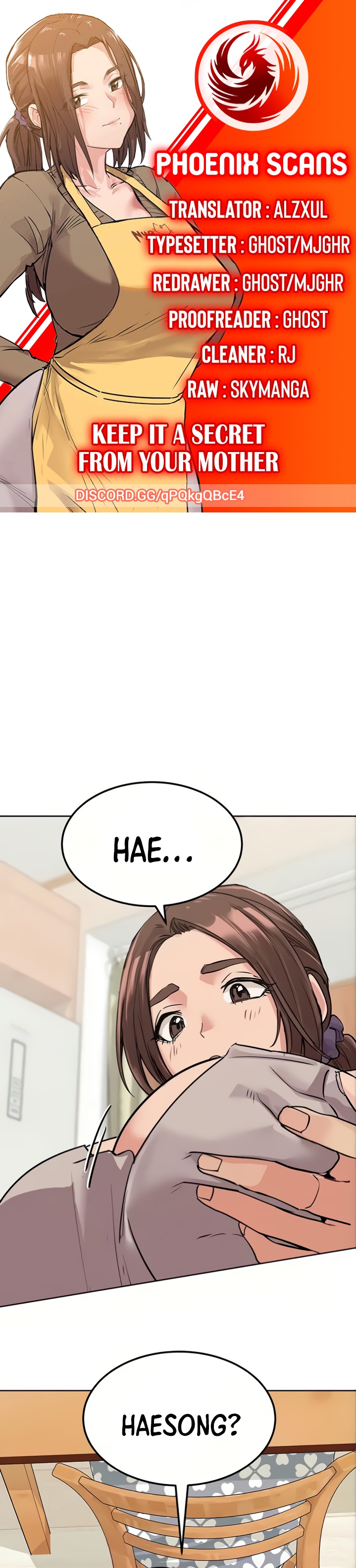 Panel Image 1 for chapter 7 of manhwa Keep It a Secret From Your Mother! on read.oppai.stream