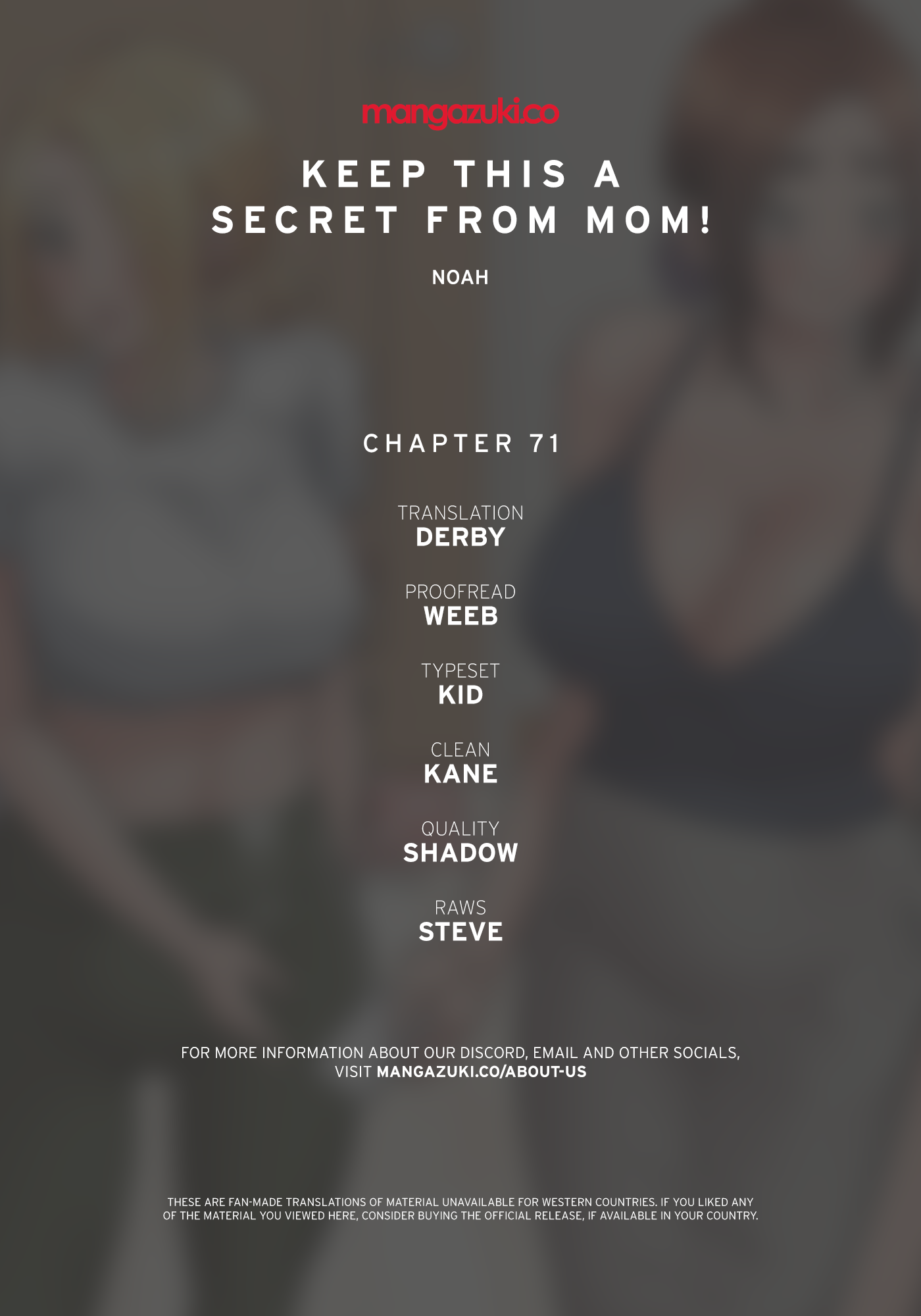 Panel Image 1 for chapter 71 of manhwa Keep It a Secret From Your Mother! on read.oppai.stream