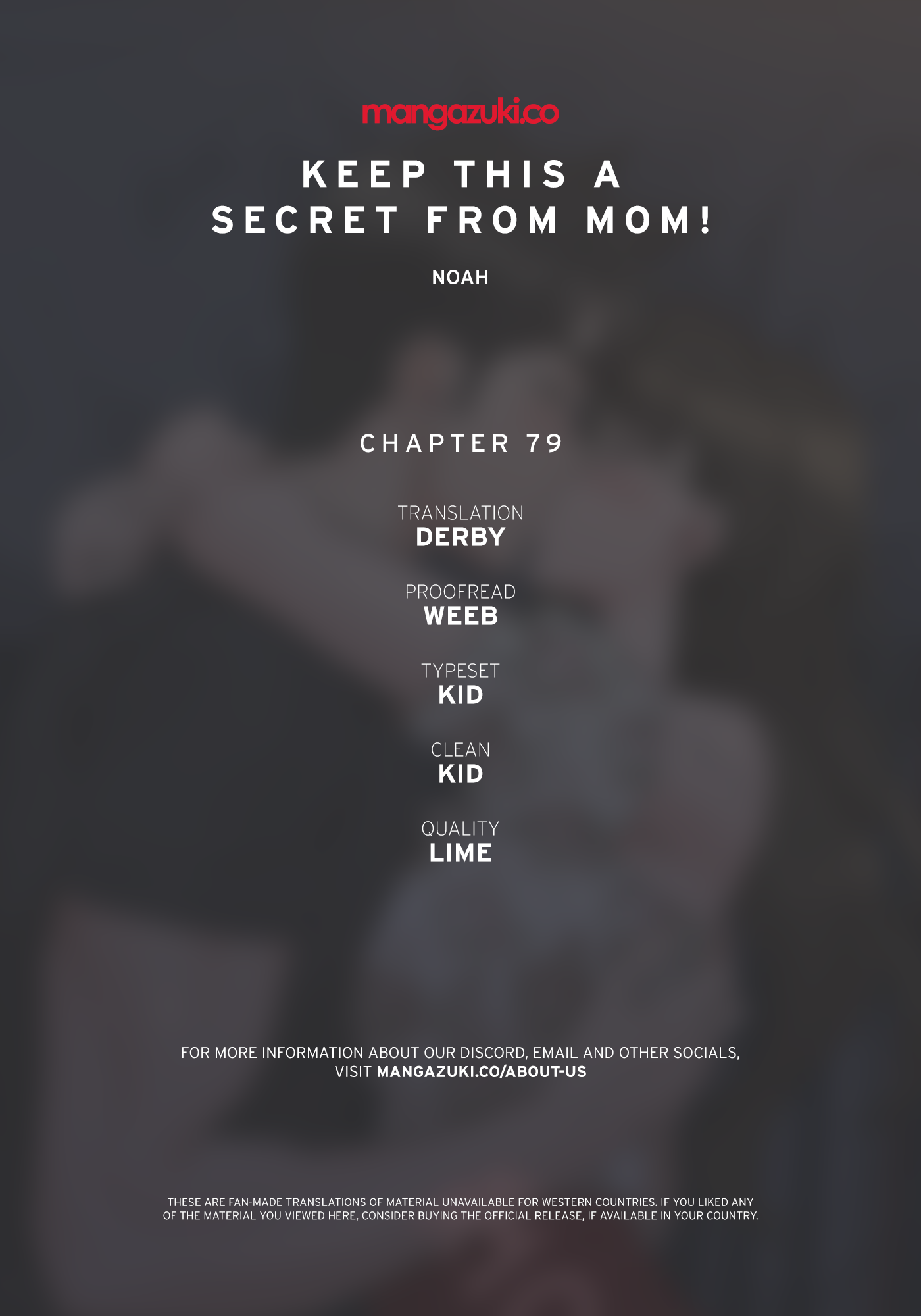 Panel Image 1 for chapter 79 of manhwa Keep It a Secret From Your Mother! on read.oppai.stream