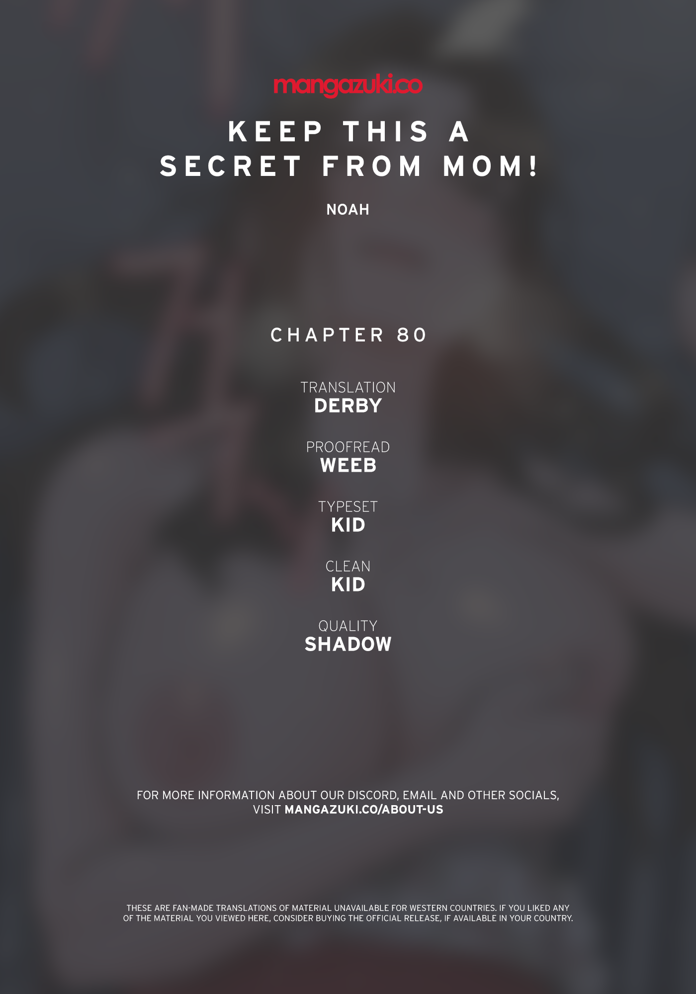 Panel Image 1 for chapter 80 of manhwa Keep It a Secret From Your Mother! on read.oppai.stream