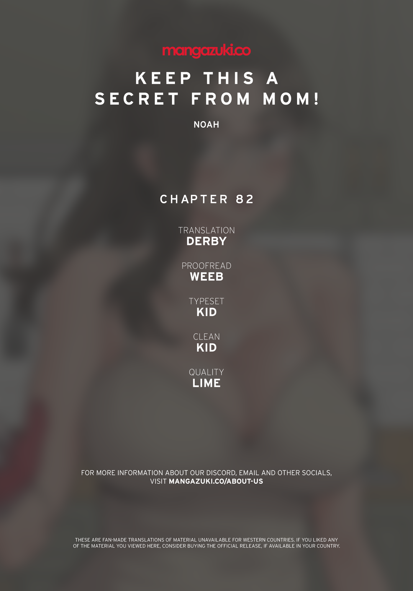 Panel Image 1 for chapter 82 of manhwa Keep It a Secret From Your Mother! on read.oppai.stream