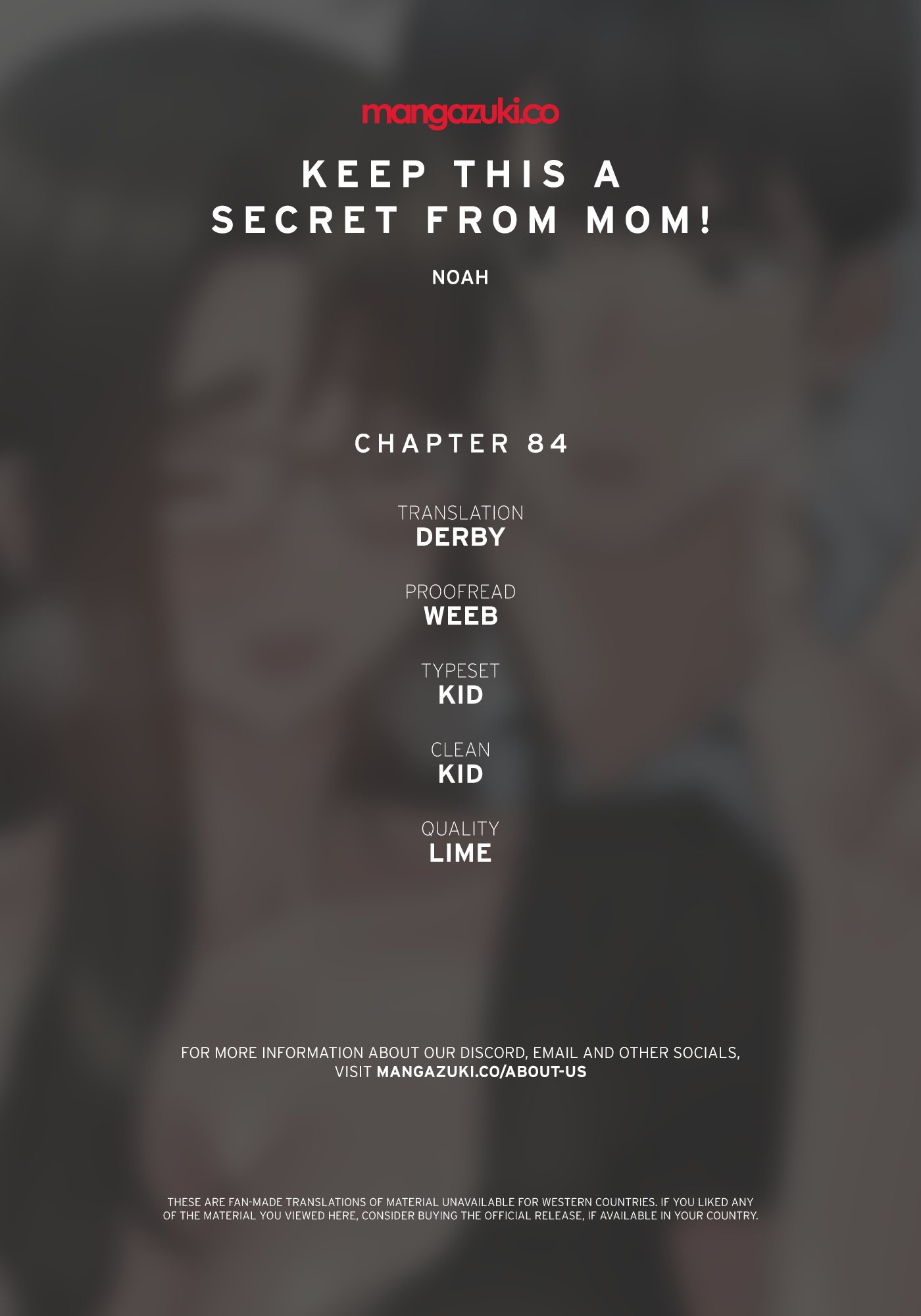 Panel Image 1 for chapter 84 of manhwa Keep It a Secret From Your Mother! on read.oppai.stream