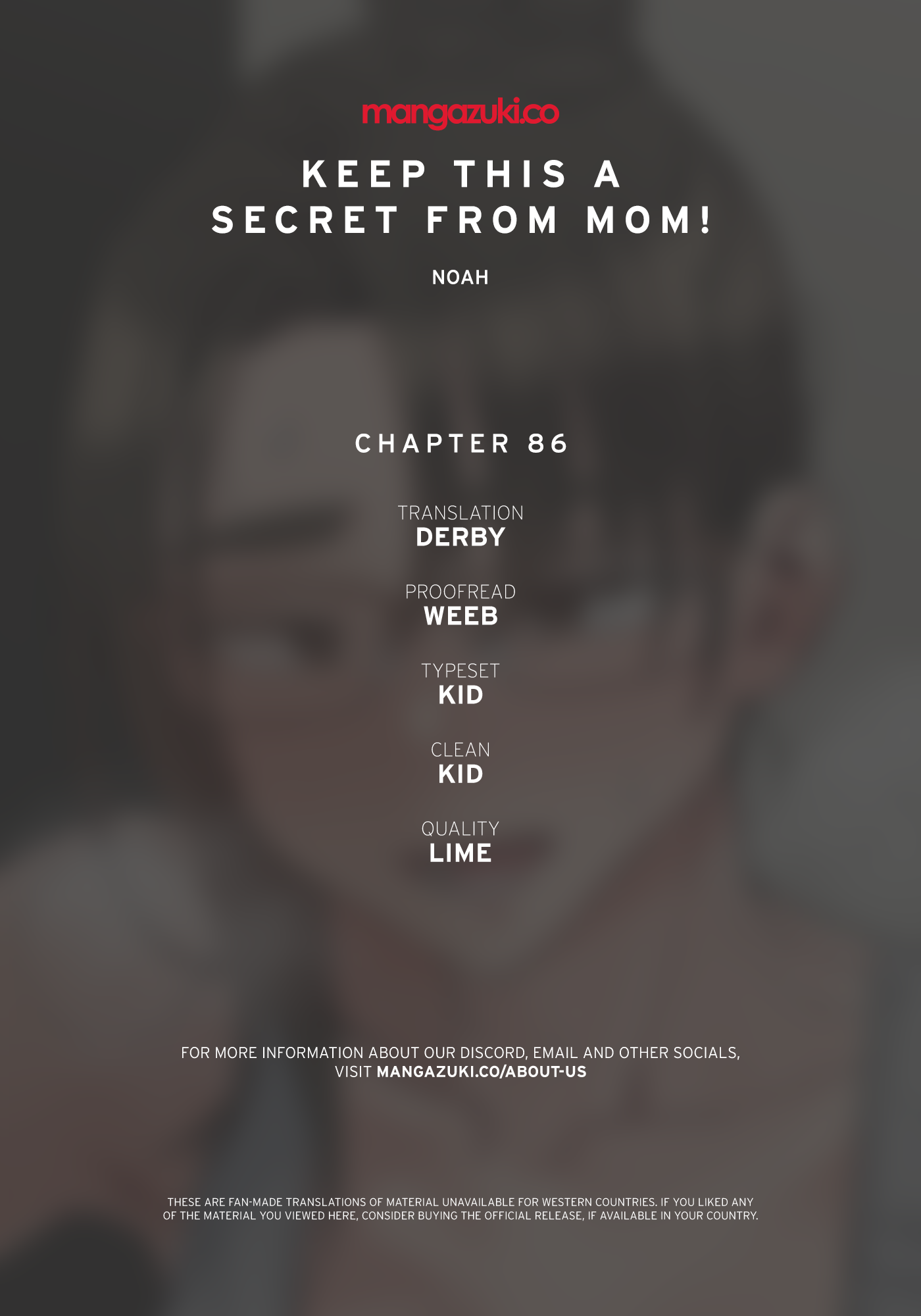 Panel Image 1 for chapter 86 of manhwa Keep It a Secret From Your Mother! on read.oppai.stream