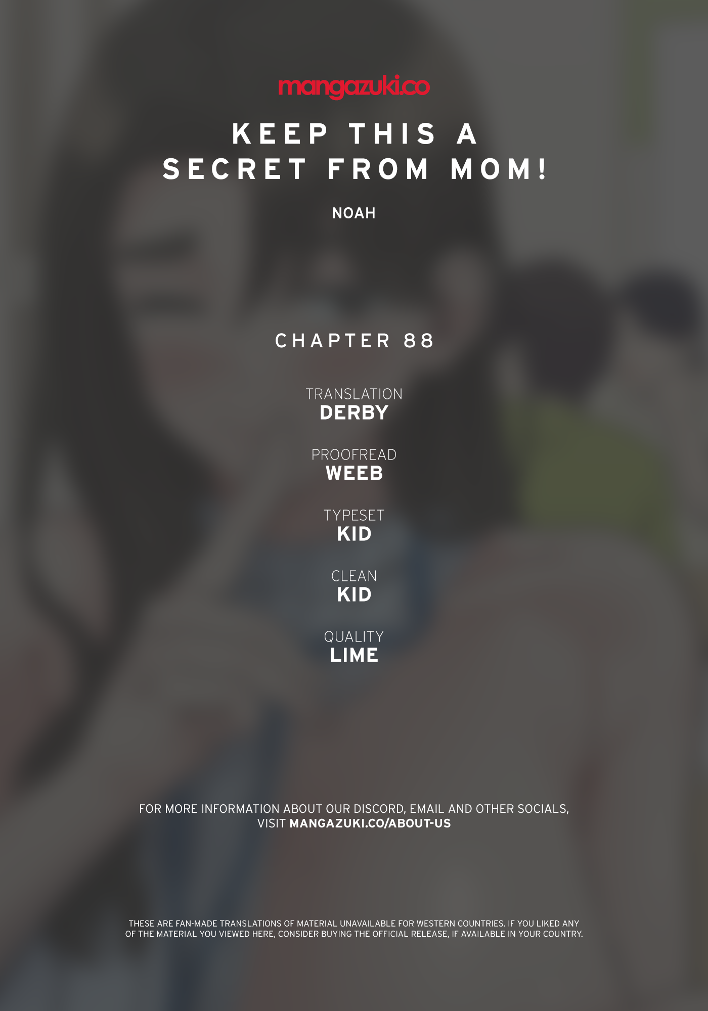 Panel Image 1 for chapter 88 of manhwa Keep It a Secret From Your Mother! on read.oppai.stream