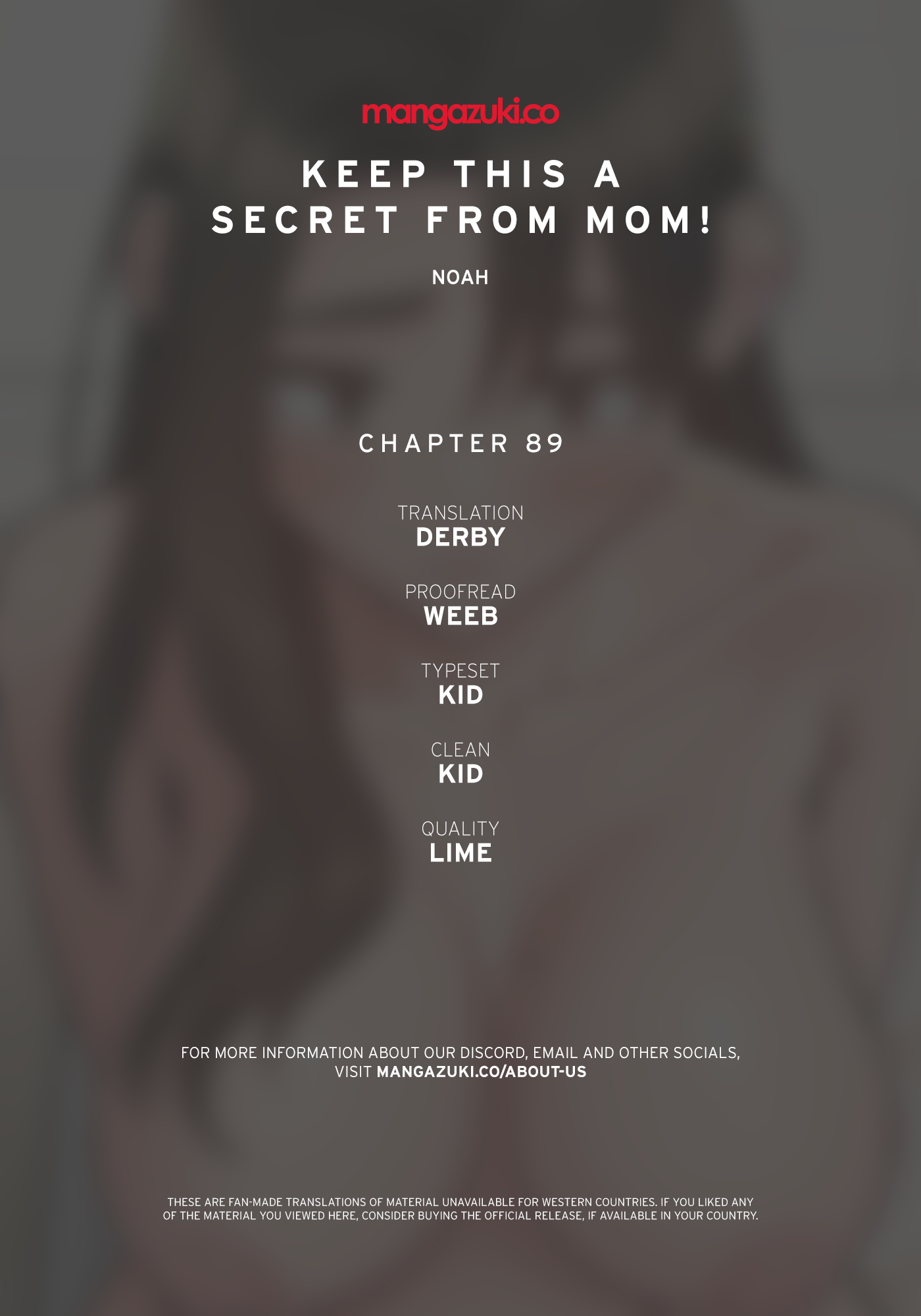 Panel Image 1 for chapter 89 of manhwa Keep It a Secret From Your Mother! on read.oppai.stream