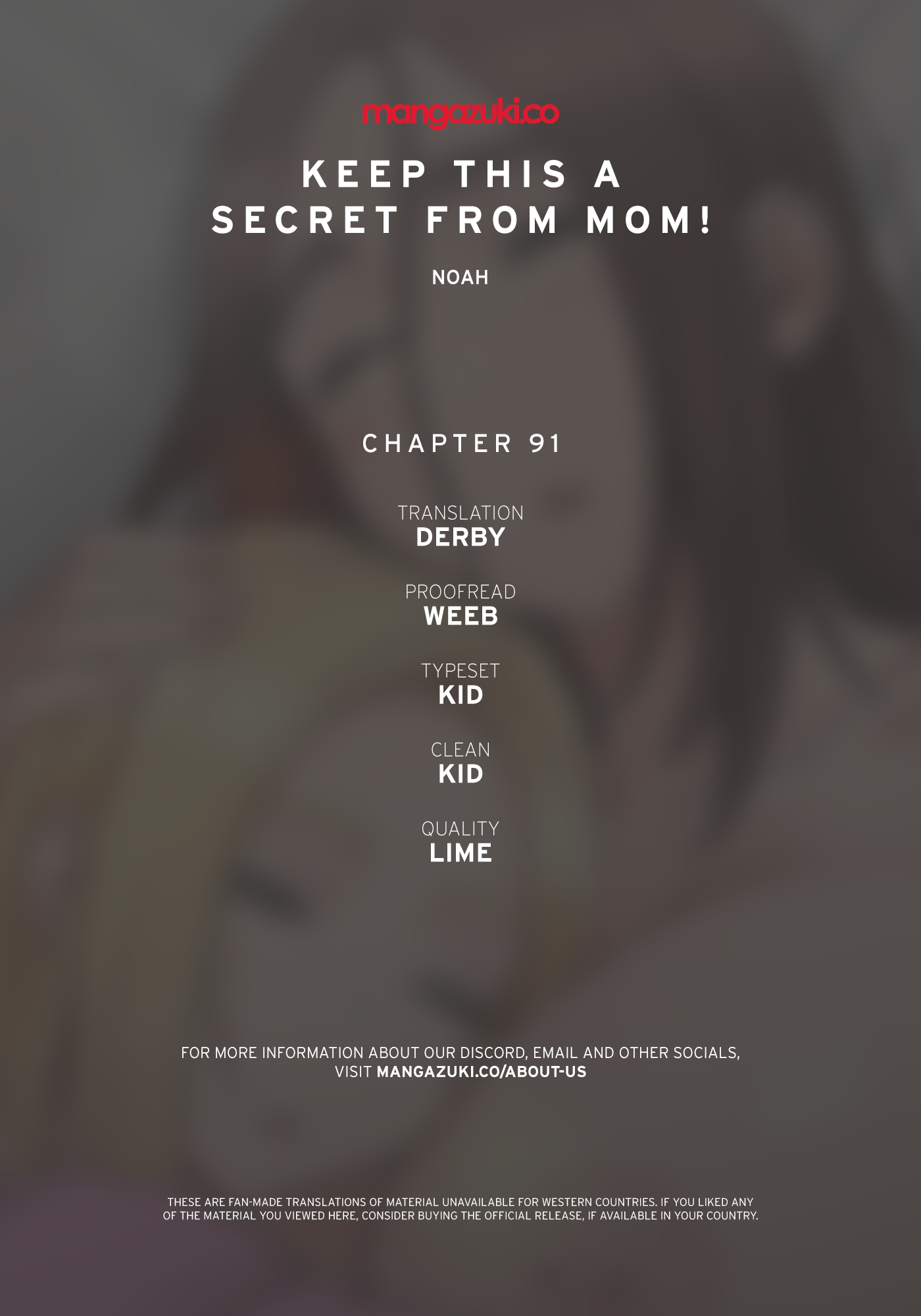 Panel Image 1 for chapter 91 of manhwa Keep It a Secret From Your Mother! on read.oppai.stream