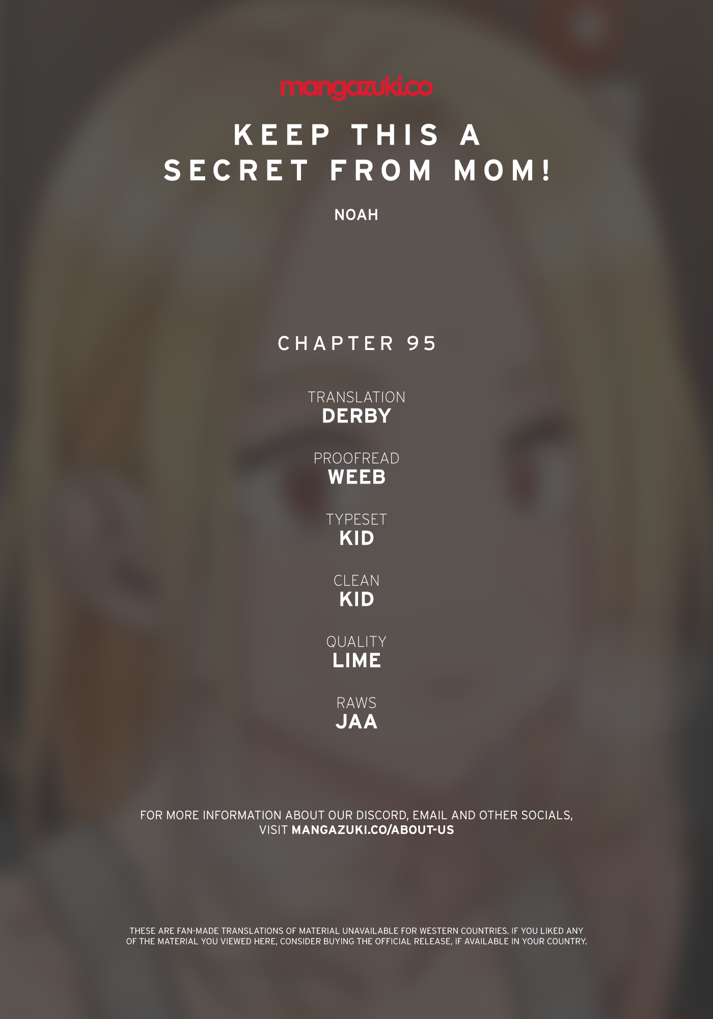 Panel Image 1 for chapter 95 of manhwa Keep It a Secret From Your Mother! on read.oppai.stream