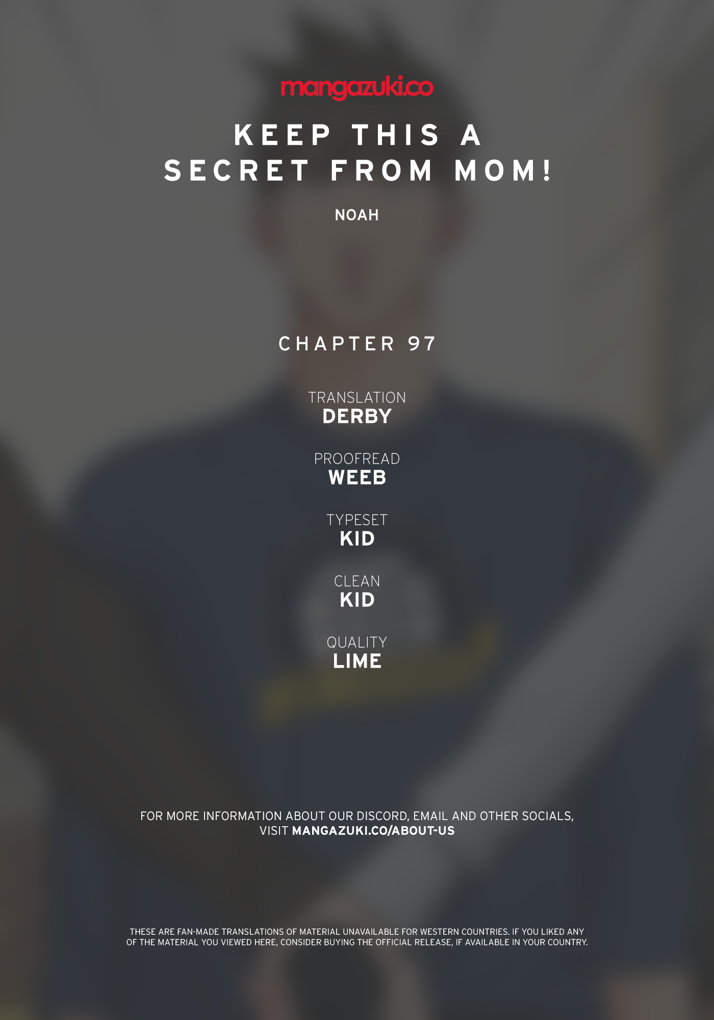 Panel Image 1 for chapter 97 of manhwa Keep It a Secret From Your Mother! on read.oppai.stream